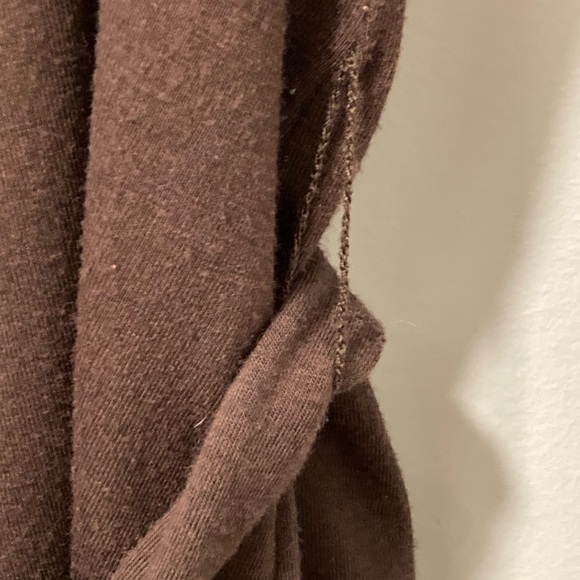 Long sleeve belted top - Picture 4 of 5